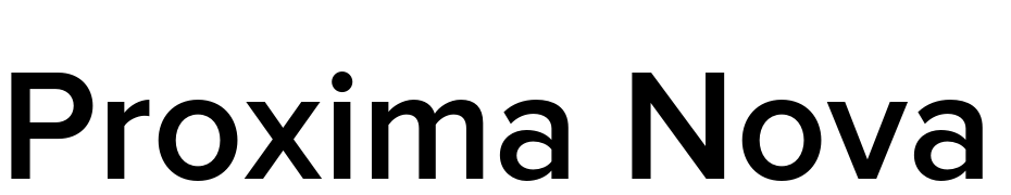 Proxima Nova Semibold Font Download Free